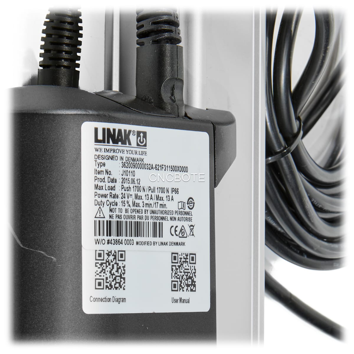 LINAK 3620090000032A-621F311500X0000 J10110 24V Linear Actuator